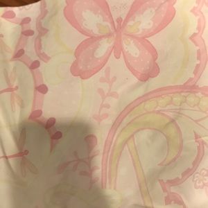 Two Pottery barn crib sheets